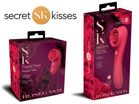Secret Kisses amplía su colección Rosegasm con dos nuevos vibradores