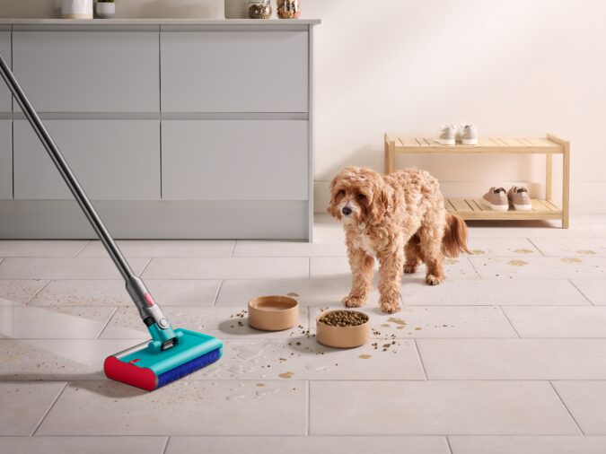 Fregar no es suficiente: según Dyson, el 50% de los dueños de mascotas sigue lidiando con la suciedad en casa