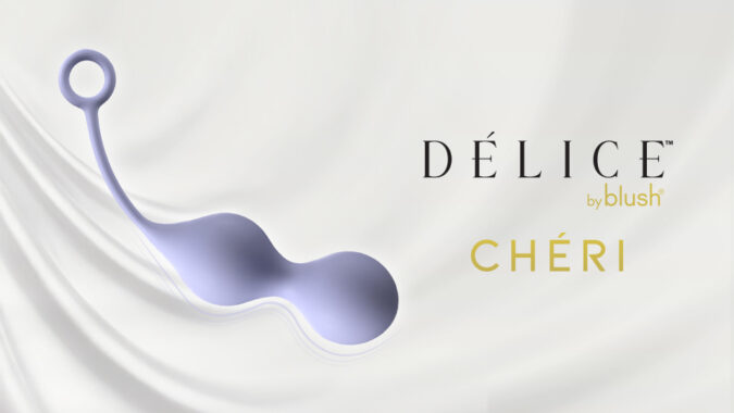 Blush presenta Chéri: un entrenador kegel de la colección Délice