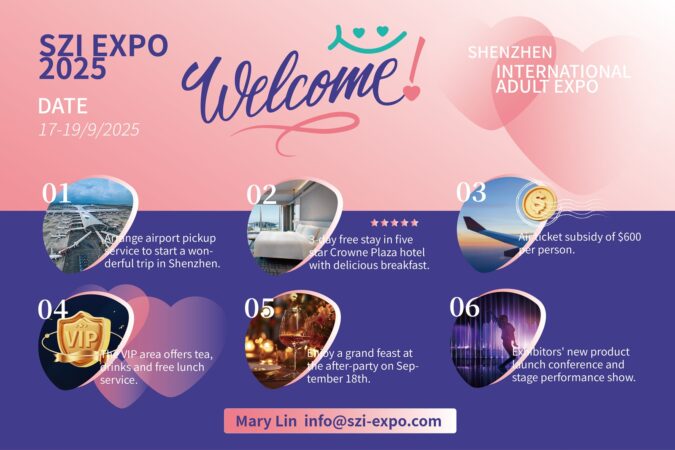 SZIEXPO 2025: Shenzhen acoge una nueva cita clave para el sector erótico internacional