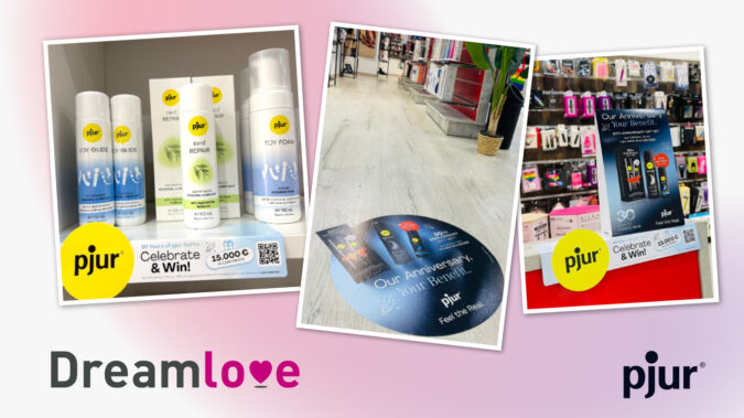 pjur celebra su 30º aniversario en España junto a Dreamlove