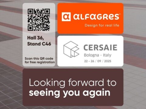 Alfagres regresa a CERSAIE con una visión global y nuevas líneas de productos