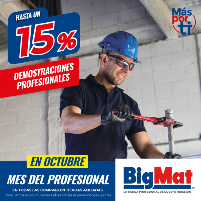 BigMat amplía su tradicional “Semana del Profesional” y celebra por primera vez el “Mes del Profesional”
