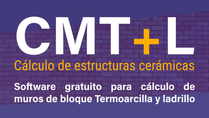 Software para el cálculo de muros de Termoarcilla y ladrillo