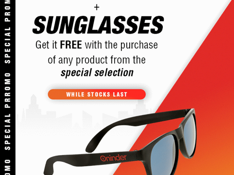 ONINDER™ regala unas gafas de sol exclusivas por cada compra