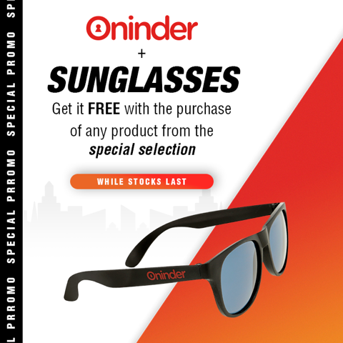 ONINDER™ regala unas gafas de sol exclusivas por cada compra