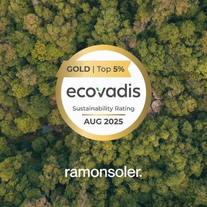 ramonsoler obtiene la Medalla de Oro Ecovadis 2025