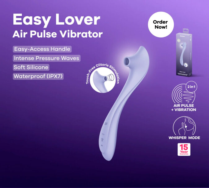 Easy Lover: placer sin límites con ergonomía y accesibilidad