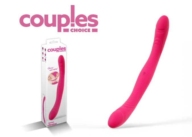 Placer compartido con el nuevo Double Vibrator de Couples Choice