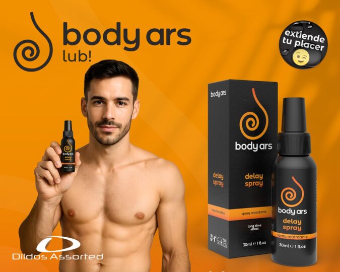 Dildos Assorted incorpora Delay Spray de Body Ars: control, confianza y duración prolongada