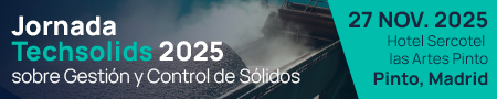 Techsolids celebrará la jornada “Gestión y control de sólidos» en Pinto (Madrid)