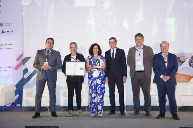Molins, reconocida en el VII Congreso Nacional de Áridos por su liderazgo en economía circular y sostenibilidad