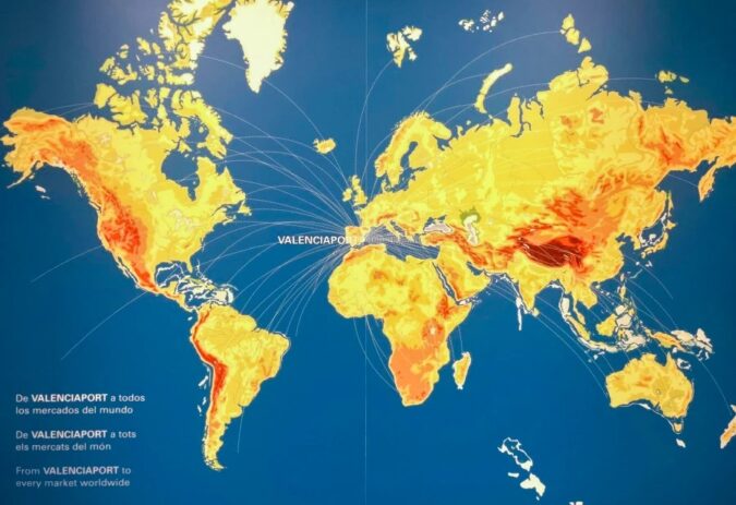 Valencia, el puerto mejor conectado de España según el Port Liner Shipping Connectivity Index