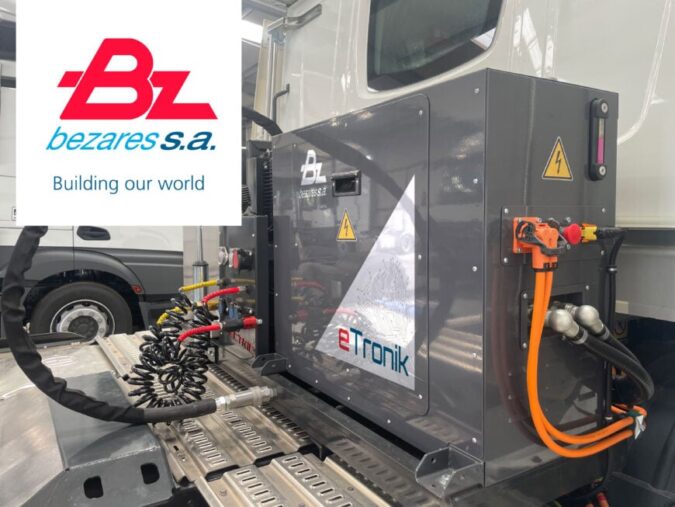 Nueva instalación de la eTronik ePTO de Bezares en un vehículo eléctrico