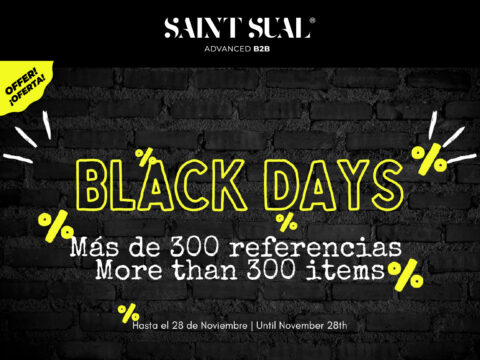 ¡Saint Sual lanza los BLACK DAYS! Descuentos exclusivos en más de 300 referencias