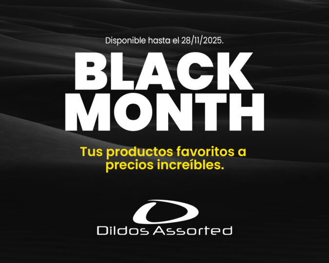 Dildos Assorted lanza su “Black Month”: descuentos especiales hasta el 28 de noviembre