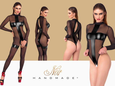Noir Handmade presenta nuevos outfits transparentes