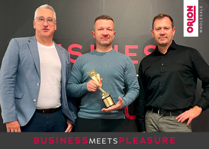 ORION Wholesale gana el XMA Europa Award 2025 como “Distributor of the Year”