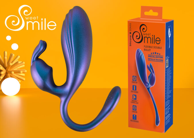 Sweet Smile amplía su colección Metallic Silicone con el nuevo Flexible Double Bullet