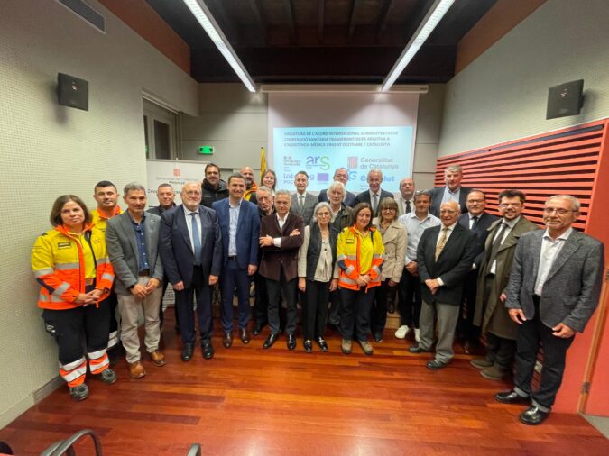 Nuevo acuerdo transfronterizo para mejorar la respuesta sanitaria urgente entre Cataluña y Francia.