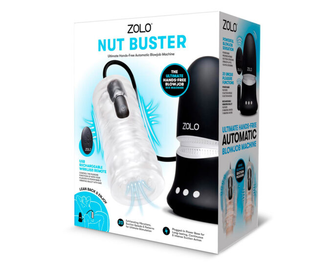 Nut Buster: la máquina automática de sexo oral más potente y completa del mercado