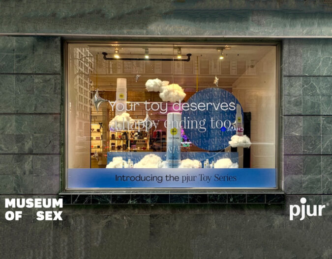 pjur ilumina Nueva York con su nueva campaña invernal en el Museum of Sex