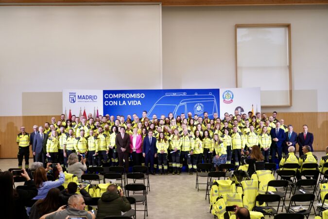 Un centenar de técnicos de emergencias sanitarias se incorporan a SAMUR-Protección Civil