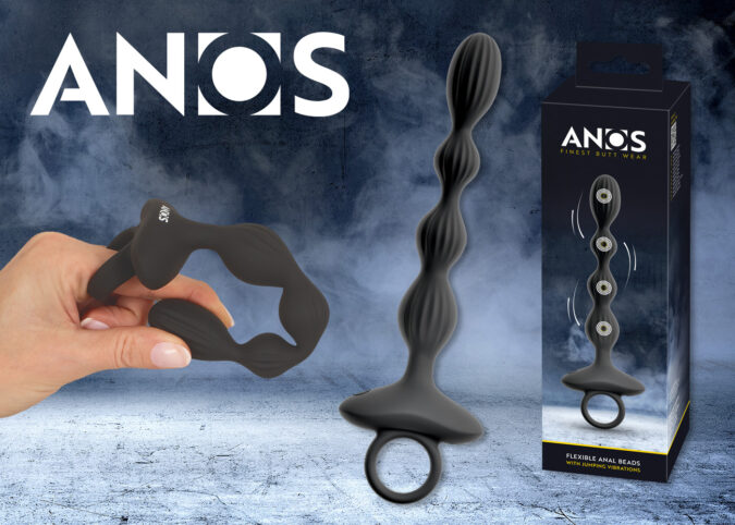 ANOS amplía su gama con nuevas perlas anales con vibración