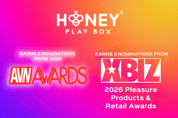 Honey Play Box acumula nominaciones en los XBIZ y AVN Awards 2026, consolidándose como referente en pleasure tech