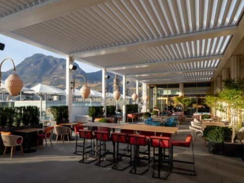 KE viste de excelencia la azotea del nuevo Hotel Falkensteiner Bolzano WaltherPark