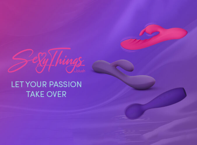 Blush amplía su colección Sexy Things con tres nuevos vibradores llenos de personalidad