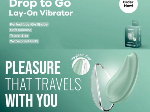 Satisfyer presenta Drop To Go, su nuevo vibrador compacto diseñado para viajar