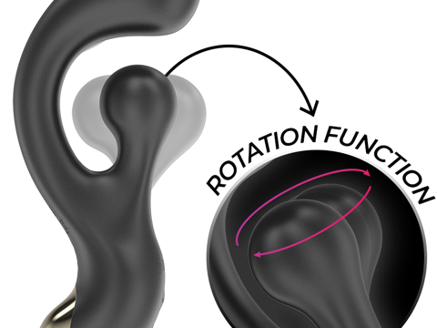 Dreamlove presenta el nuevo Estimulador Vibrador y Rotatorio IBIZA