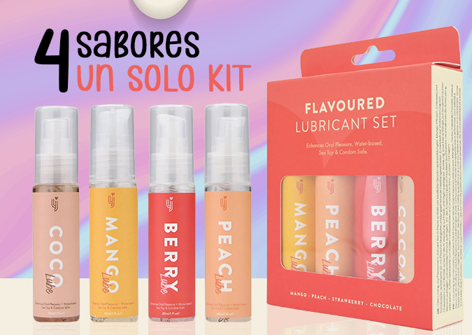 Loving Joy lanza su nuevo Flavoured Lubricant Set (4 Pack)