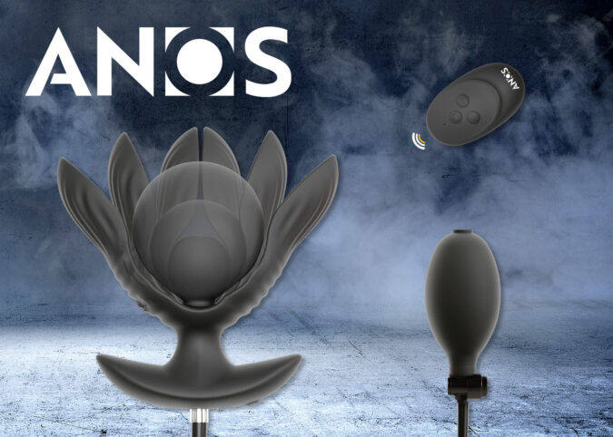 ANOS amplía su línea anal con el RC Inflatable Expander Plug with Vibration