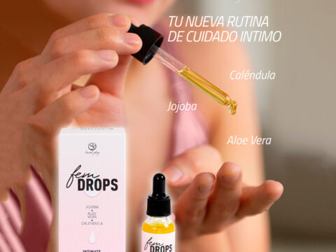 Secret Play lanza Fem Drops, un sérum natural para el cuidado íntimo diario