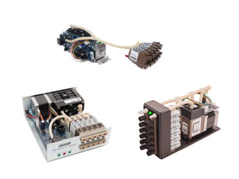 Instrument optimized vacuum degassers
