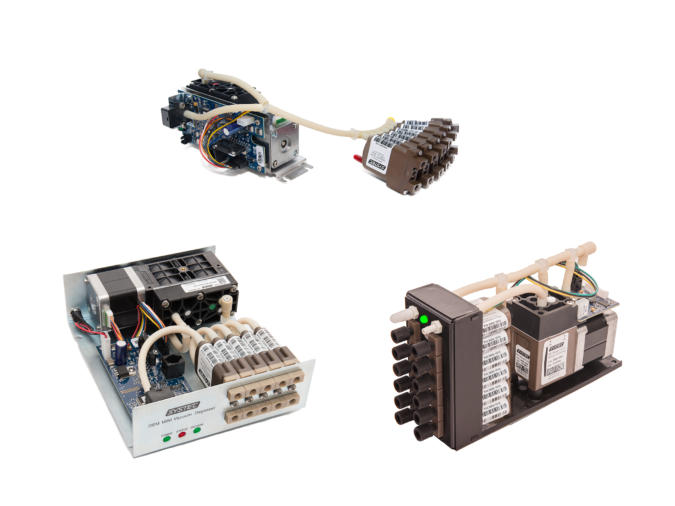 Instrument optimized vacuum degassers