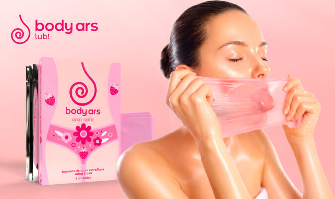body ars lanza nuevas barreras orales de fresa para un sexo oral más seguro
