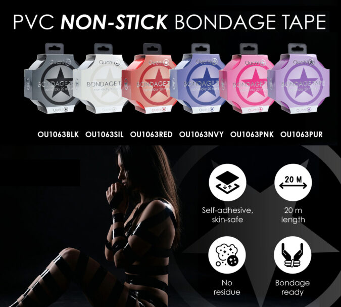 OUCH! mejora su Bondage Tape: más metros, más valor y mayor rentabilidad