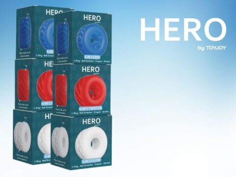 ToyJoy amplía su gama Hero con tres nuevos anillos 4-en-1