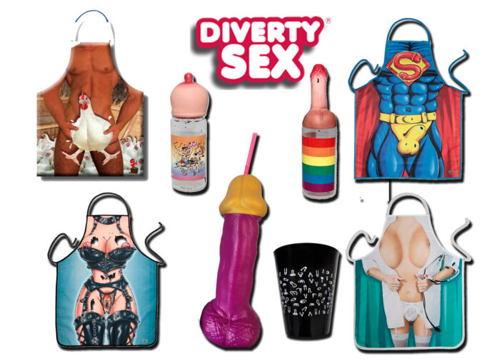 Divertysex apuesta por el humor con delantales y biberones para carnaval