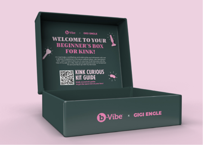 b-Vibe y Gigi Engle lanzan un kit de iniciación kink de edición limitada