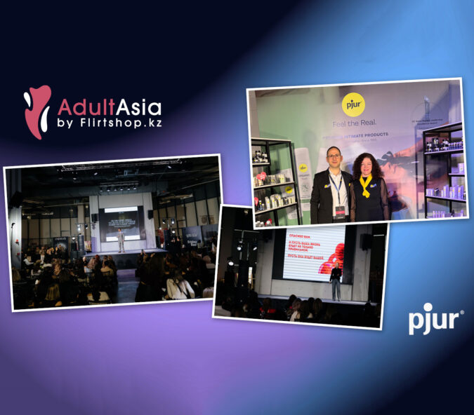 pjur refuerza su presencia en Asia Central participando en Adult Asia (Kazajistán)