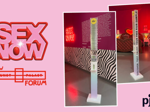 pjur integra el SachetCard Dispenser en la expo SEX NOW de Düsseldorf