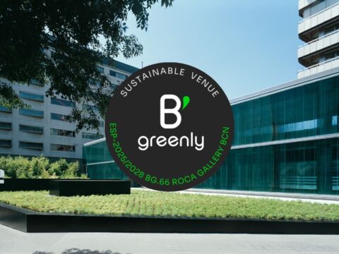 Roca Barcelona Gallery obtiene la certificación B Greenly como venue sostenible