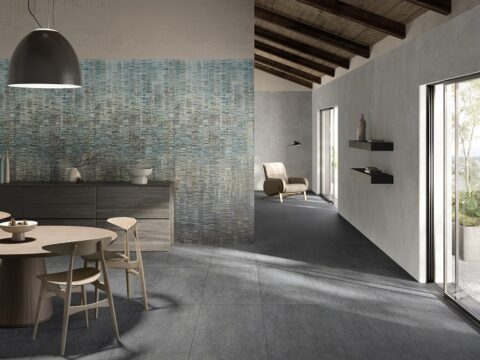 Azulejos abstractos en gres porcelánico