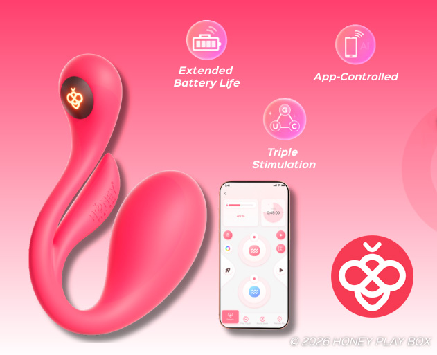 VIBROSA MINI de Honey Play Box: tecnología inteligente para estimulación multizona