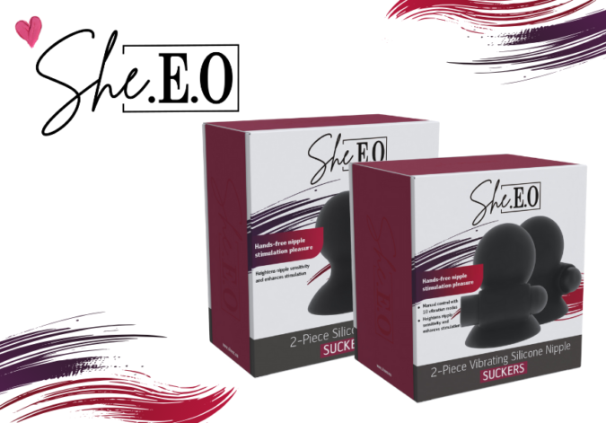 She.E.O amplía su catálogo con tres novedades de nipple play