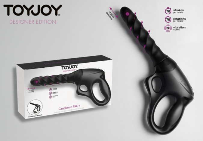 ToyJoy Designer Edition amplía su gama premium con el nuevo Cadence Fatale PRO+